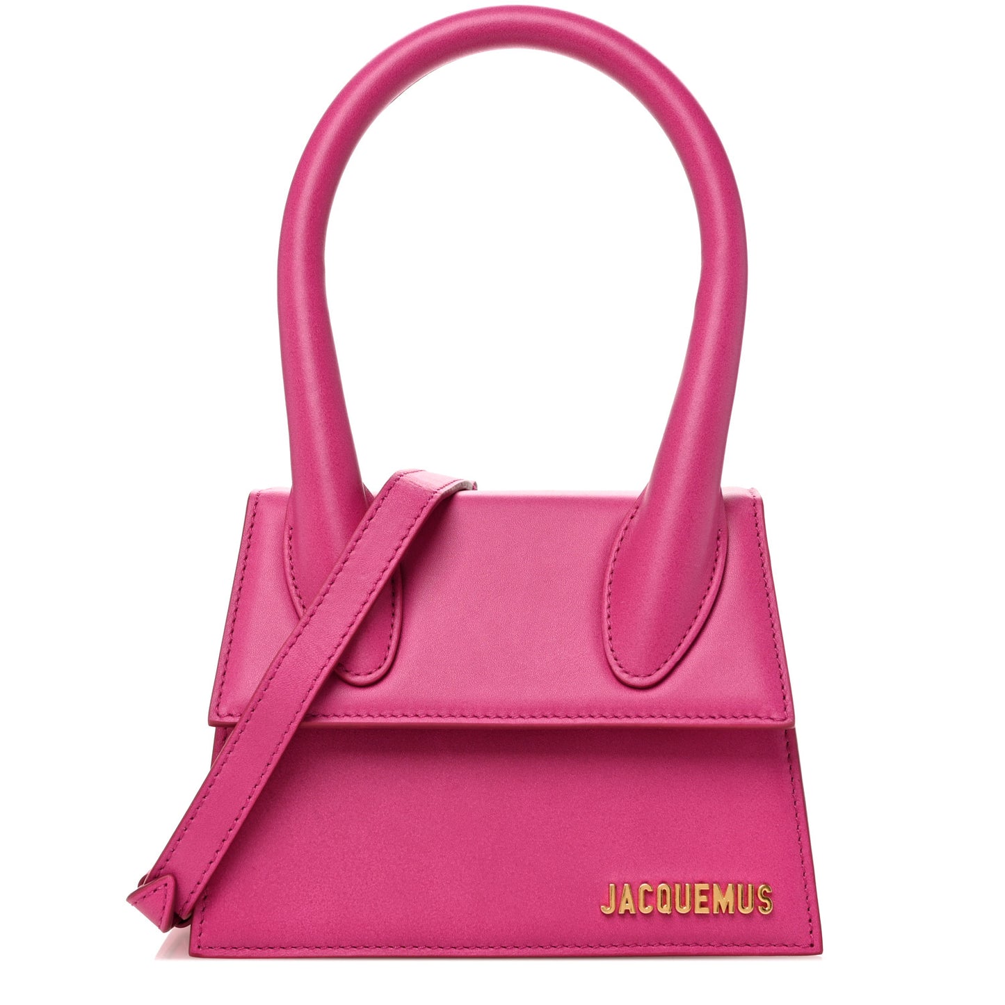 Smooth Calfskin Le Chiquito Moyen Dark Pink