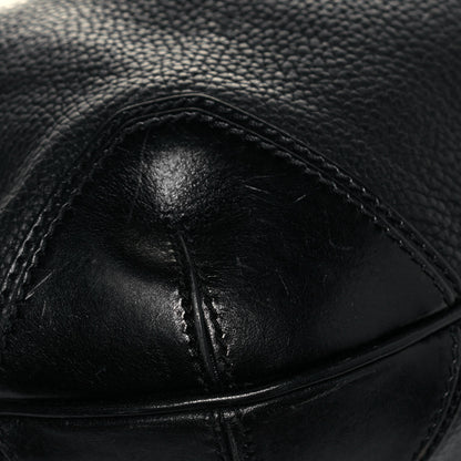 Burberry Grainy Calfskin Willenmore Hobo Black 7 of 13