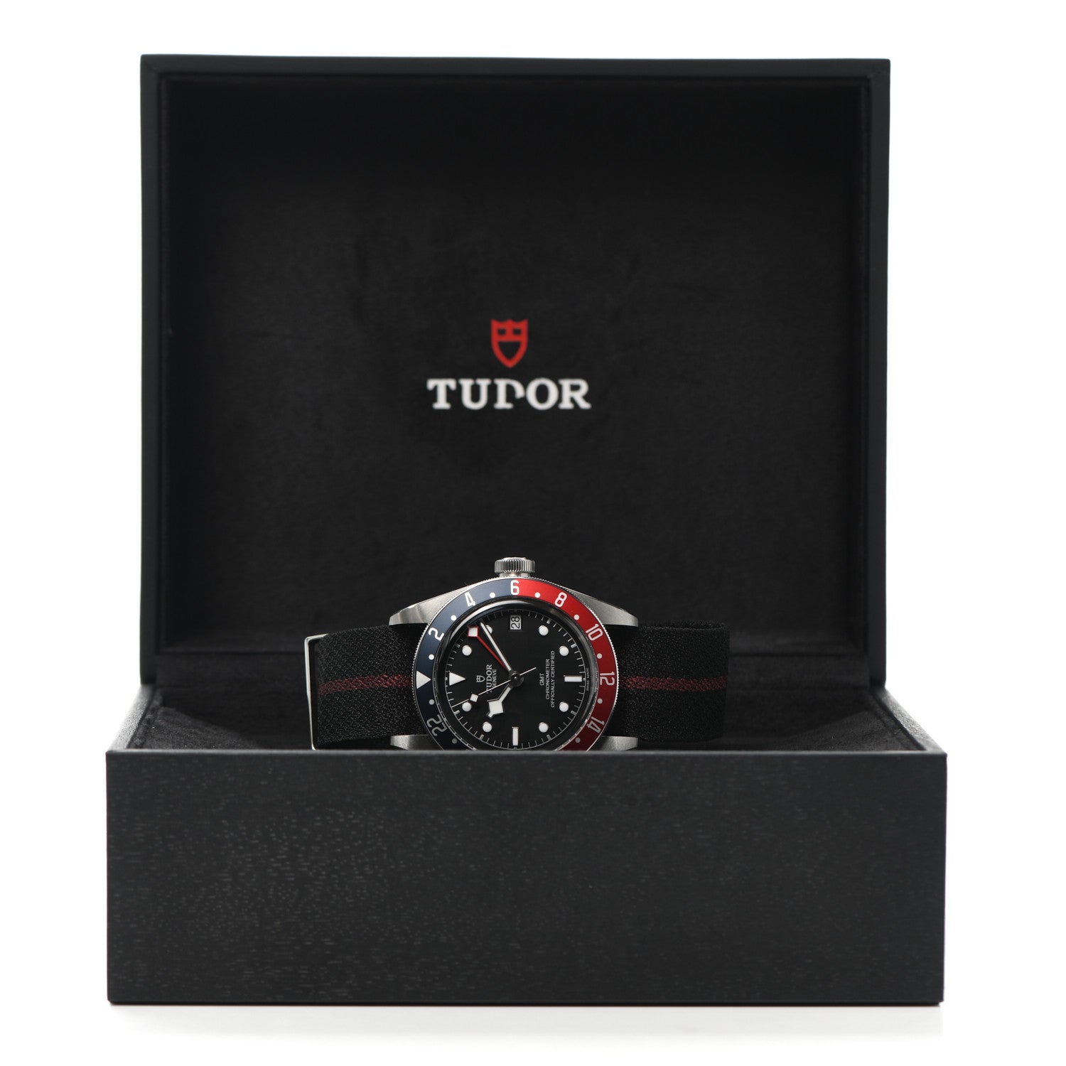 TUDOR Stainless Steel Fabric 41mm Black Bay GMT Automatic Watch Black 4 of 4