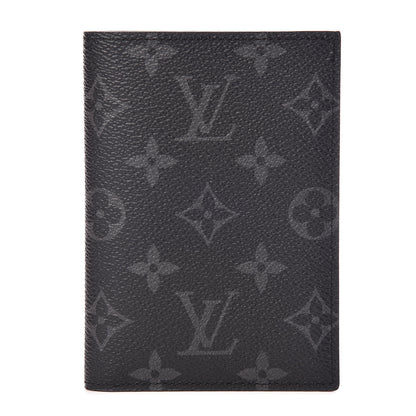 Louis Vuitton Monogram Eclipse Passport Cover 1 of 8
