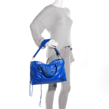 Balenciaga Agneau Classic Hardware City Bleu Lazuli 7 of 14