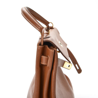 Hermes Courchevel Kelly Retourne 32 Gold 29 of 44