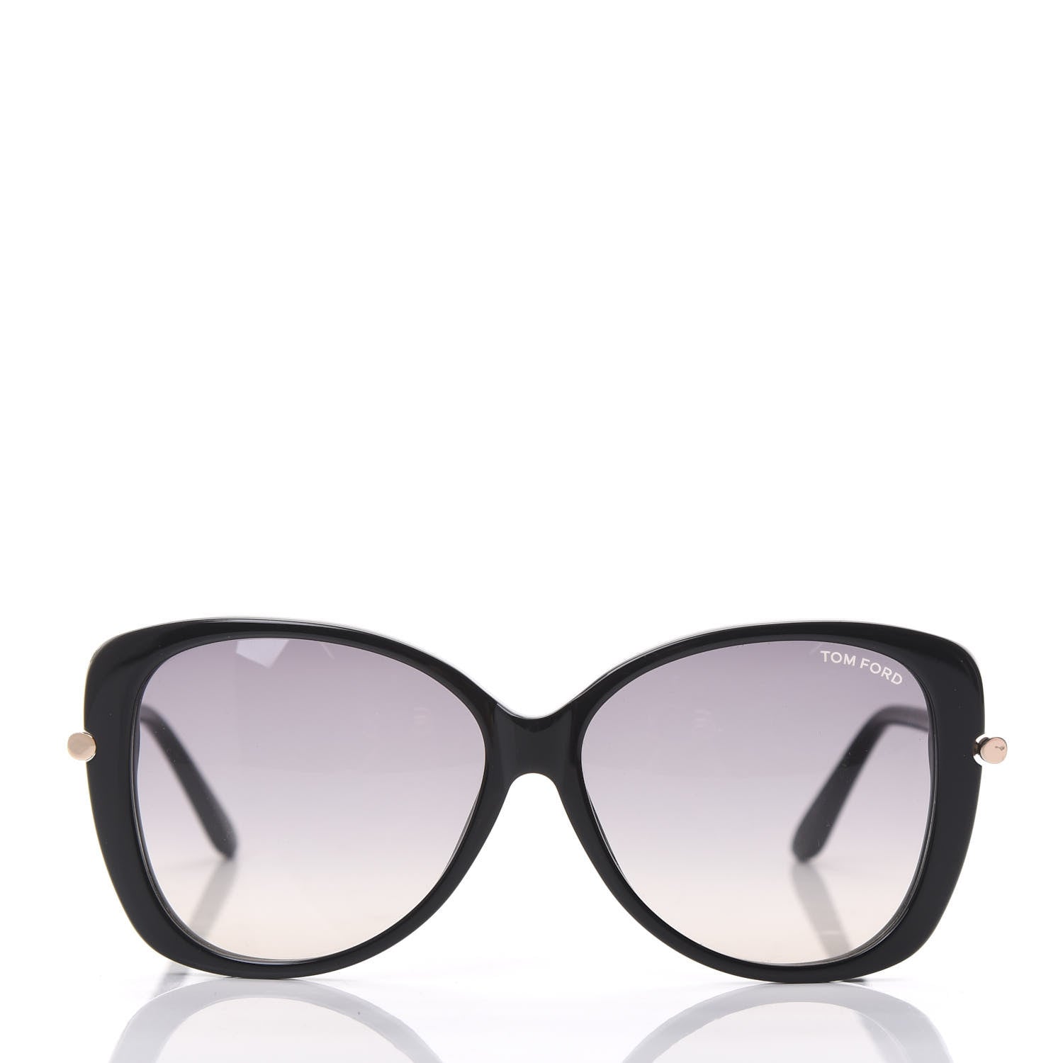 Tom Ford Linda Butterfly Sunglasses TF324 Black 2 of 8