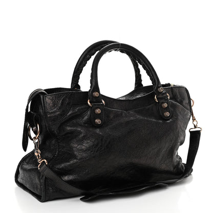 Balenciaga Agneau Giant 12 Rose Gold Hardware City Black 2 of 14