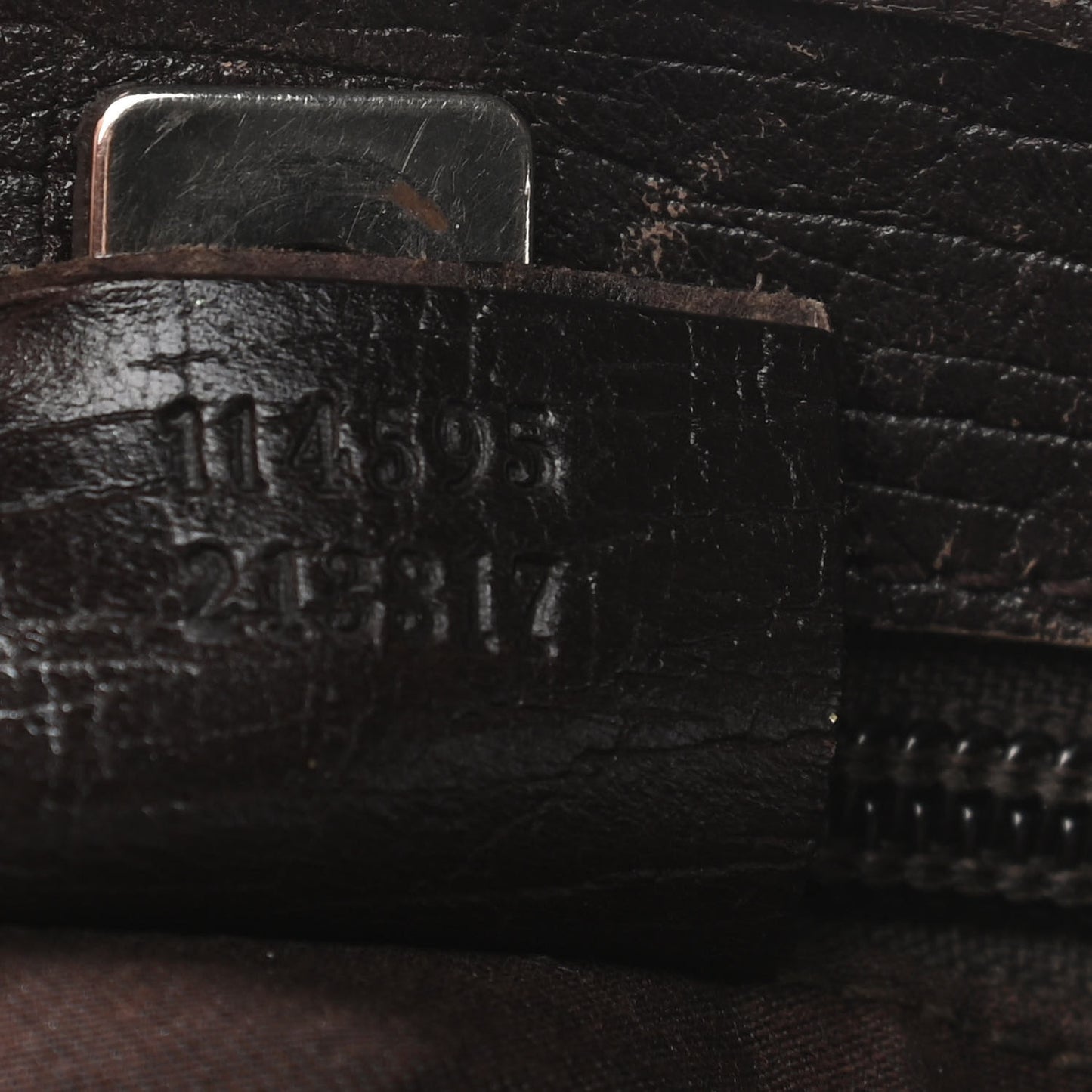GG Plus Monogram Medium Joy Tote Dark Brown