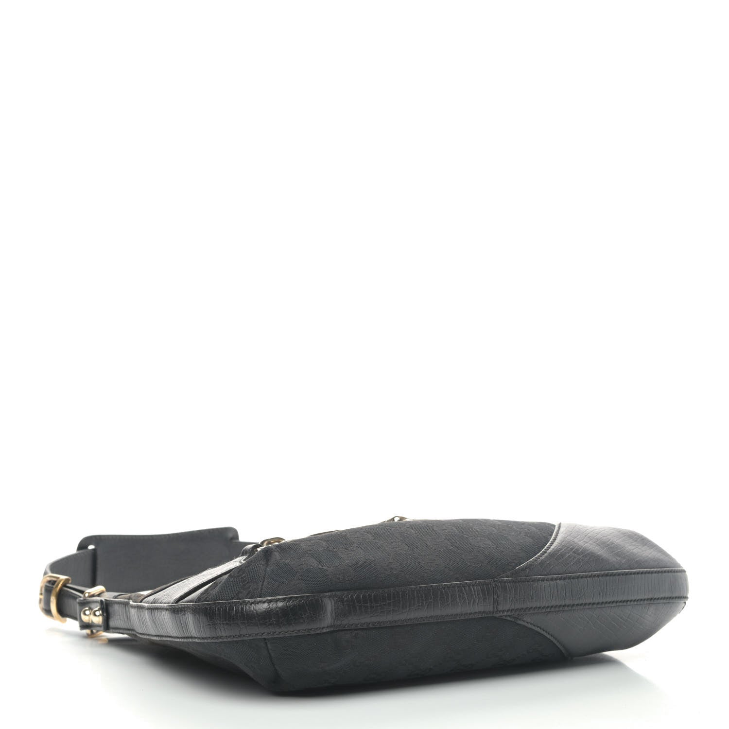Gucci Monogram Hasler Hobo Black 3 of 5
