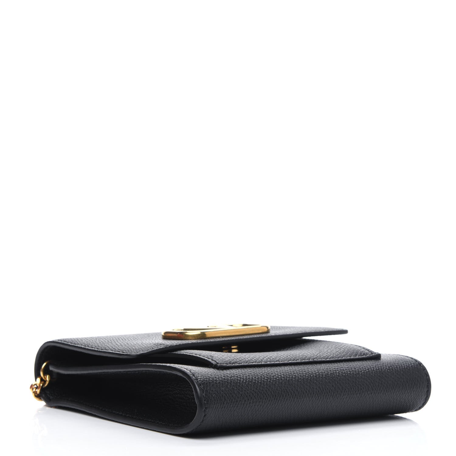 Valentino Garavani Calfskin VLogo Crossbody Bag Black 4 of 13