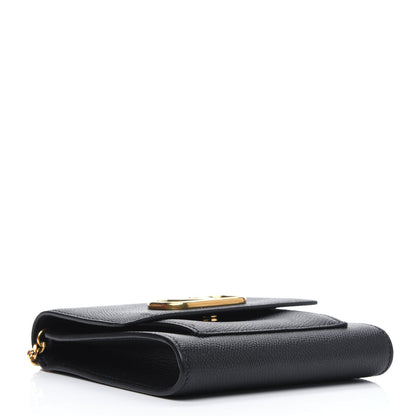 Valentino Garavani Calfskin VLogo Crossbody Bag Black 4 of 13