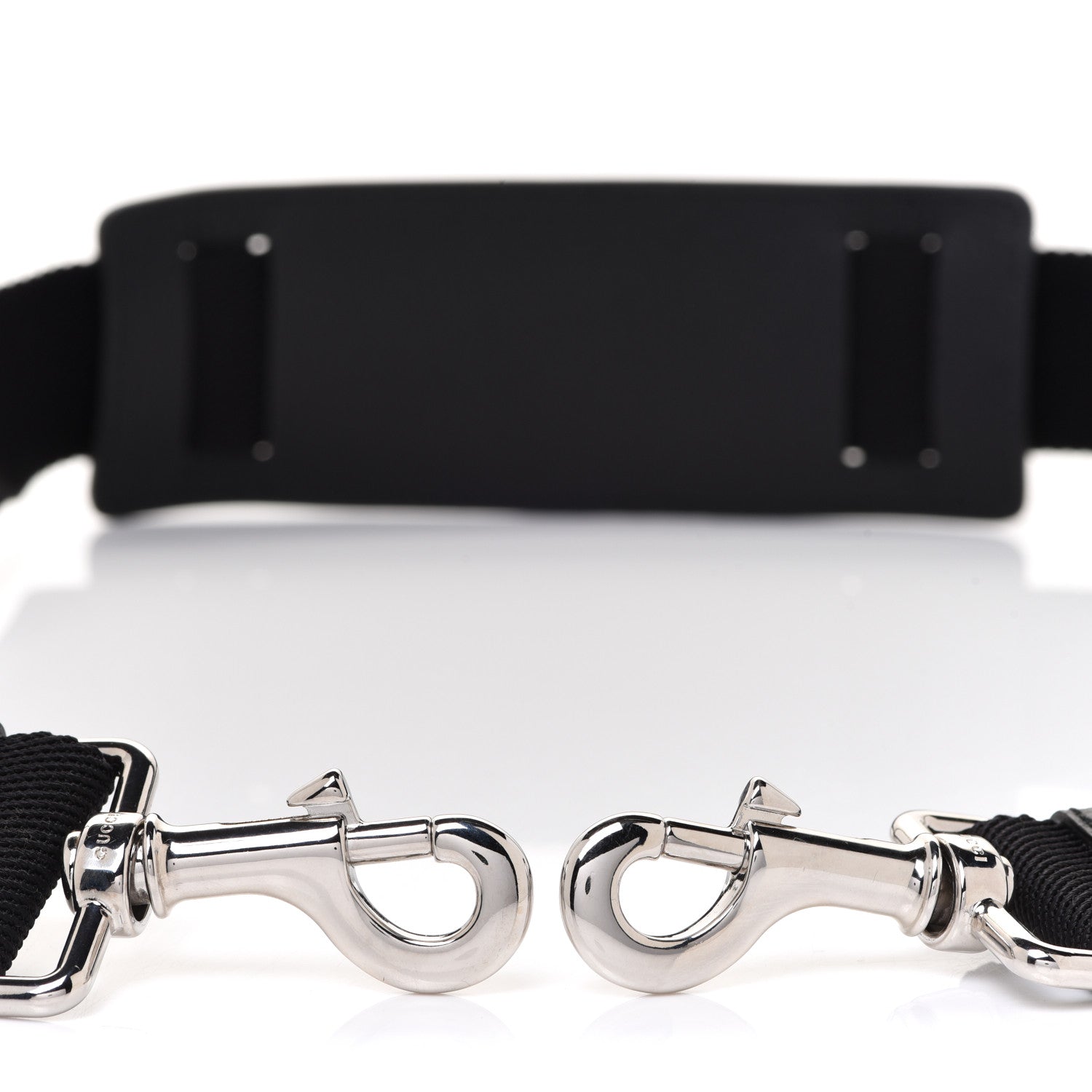 Gucci Canvas Shoulder Strap Black 3 of 3