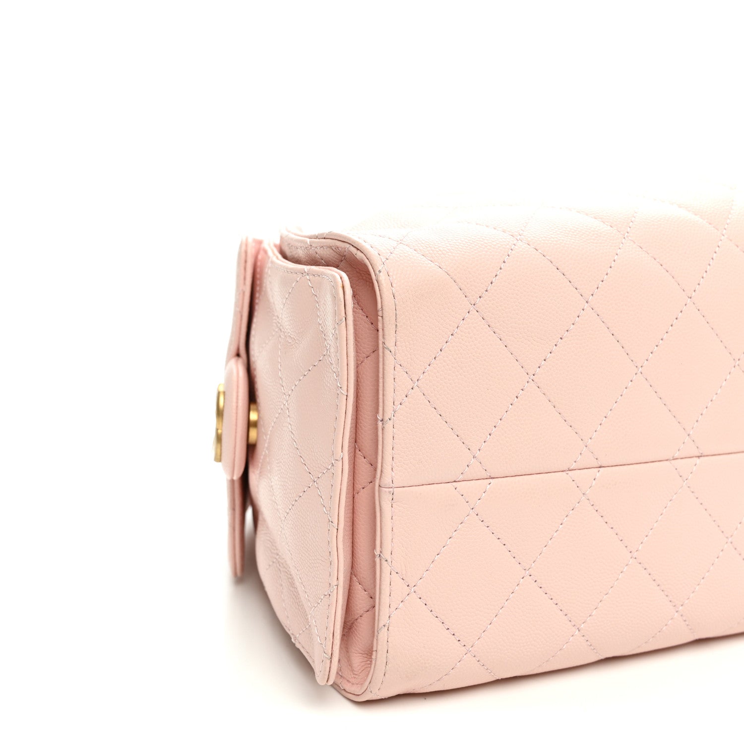 Chanel Caviar Quilted Small Chanel 25 Handbag Light Pink 9 of 10