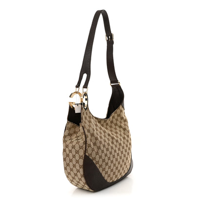 Gucci Monogram Medium Charlotte Hobo Brown 3 of 10