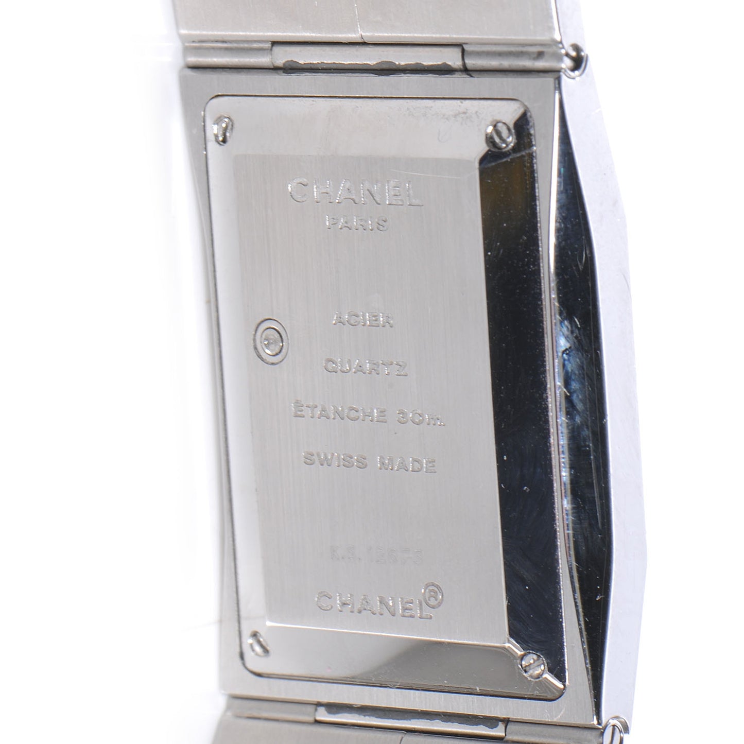 Stainless Steel 24mm Chocolat Digital Quartz Watch