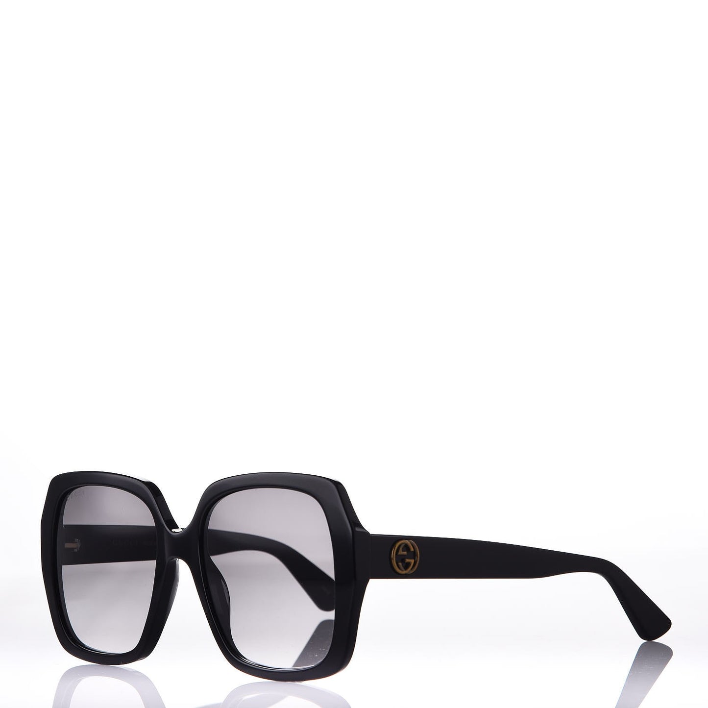 Acetate Square Frame GG 0096S Sunglasses Black