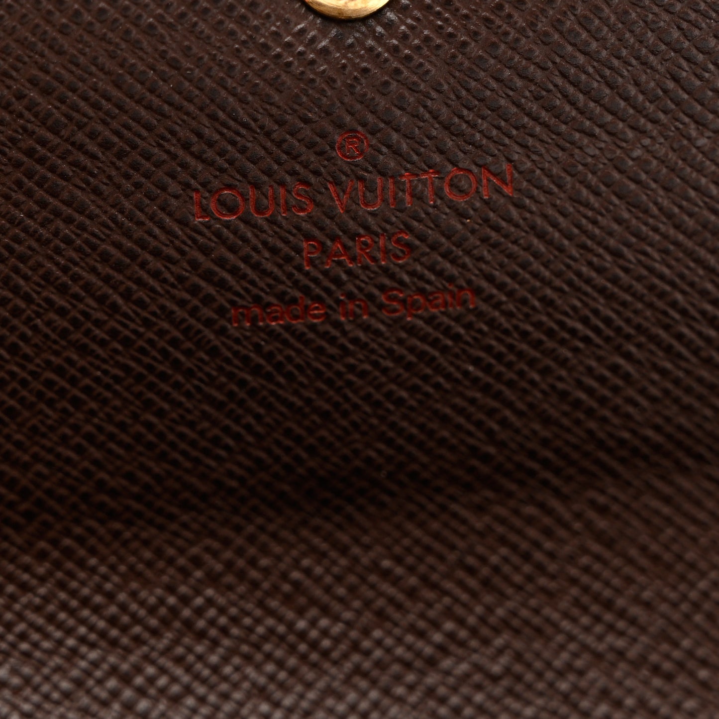 Damier Ebene Sarah Wallet