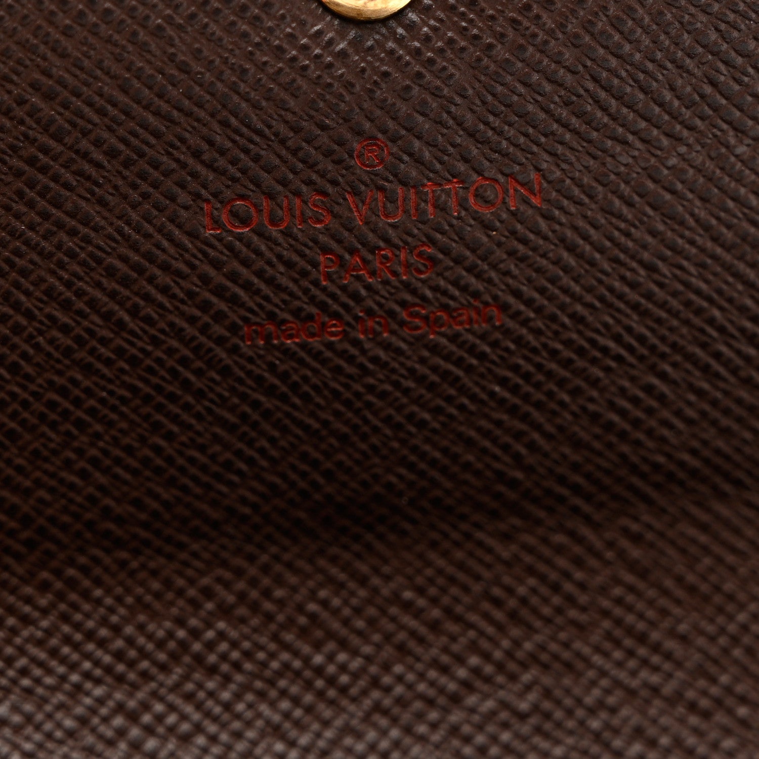 Louis Vuitton Damier Ebene Sarah Wallet 6 of 11