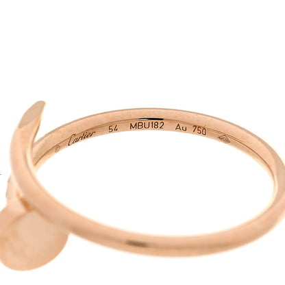 Cartier 18K Pink Gold Small Juste Un Clou Ring 54 6.75 5 of 6