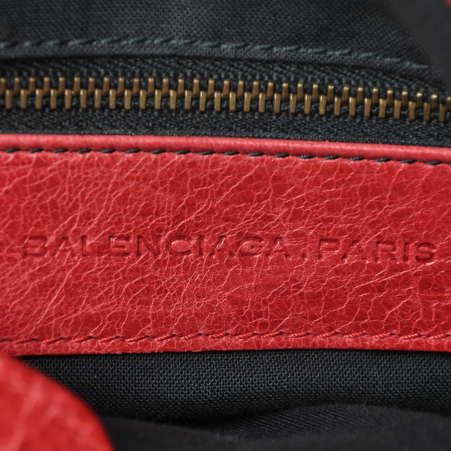 Balenciaga Agneau Classic Hardware Velo Sang 7 of 9
