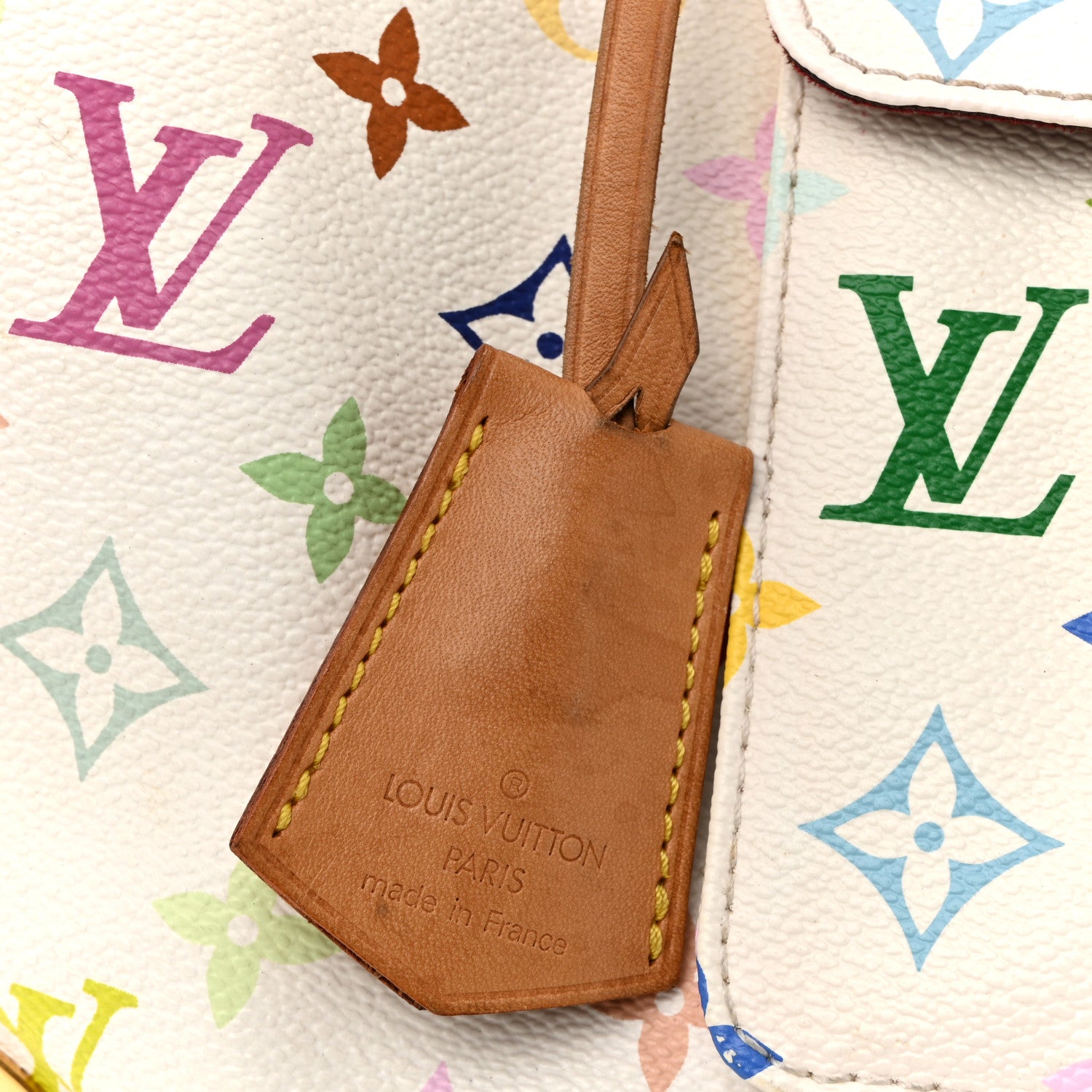 Louis Vuitton Monogram Multicolor Speedy 30 White 13 of 15