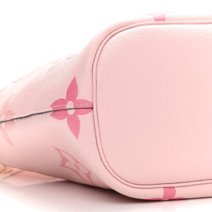 Louis Vuitton Empreinte Monogram Giant By The Pool Marshmallow Hobo PM Bouton De Rose 9 of 10