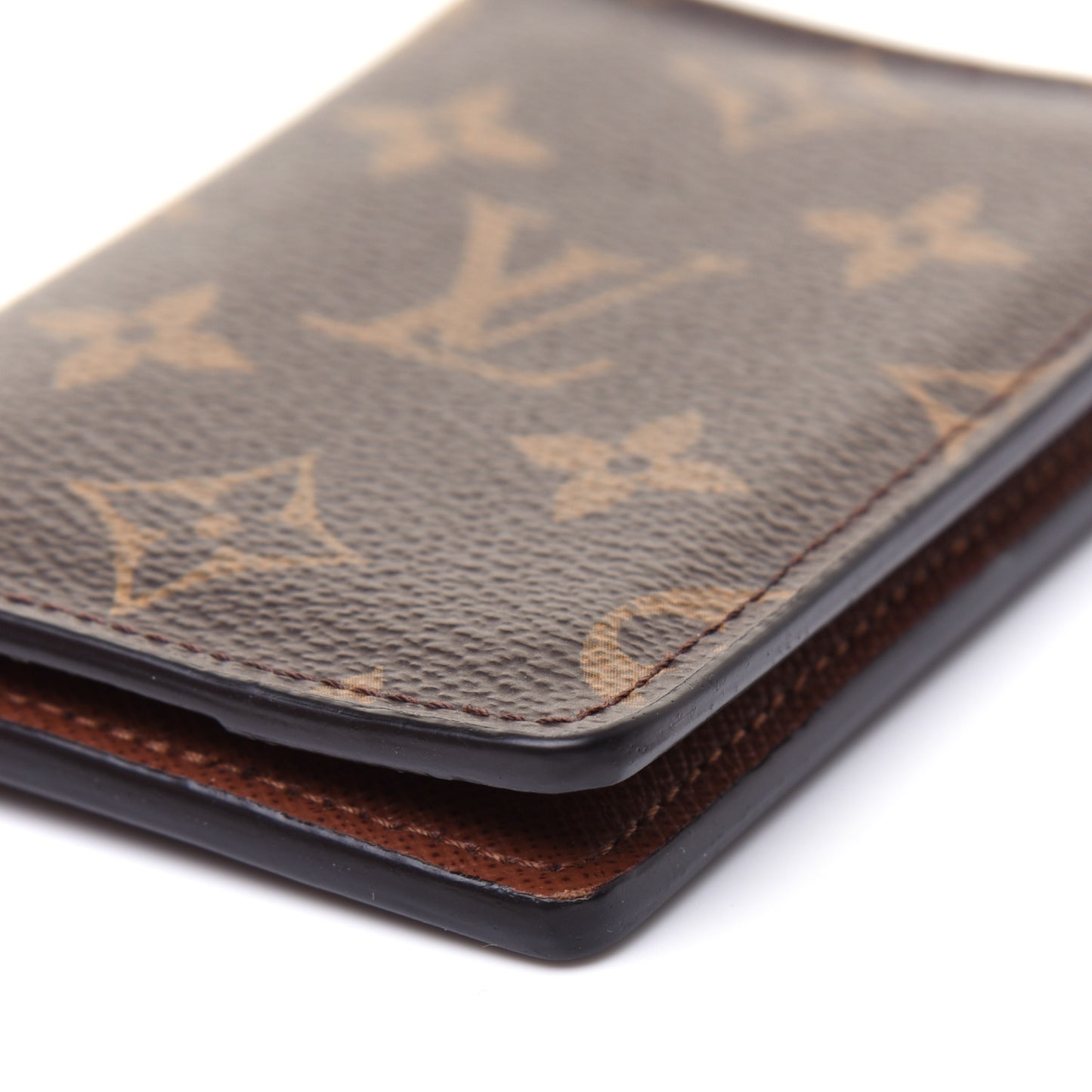 Monogram Pocket Organizer Card Holder NM