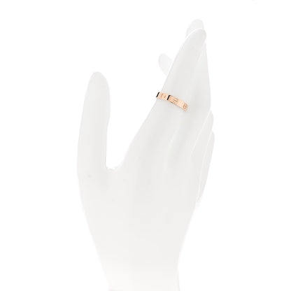 Cartier 18K Pink Gold 3.5mm LOVE Wedding Band Ring 53 6.5 2 of 5