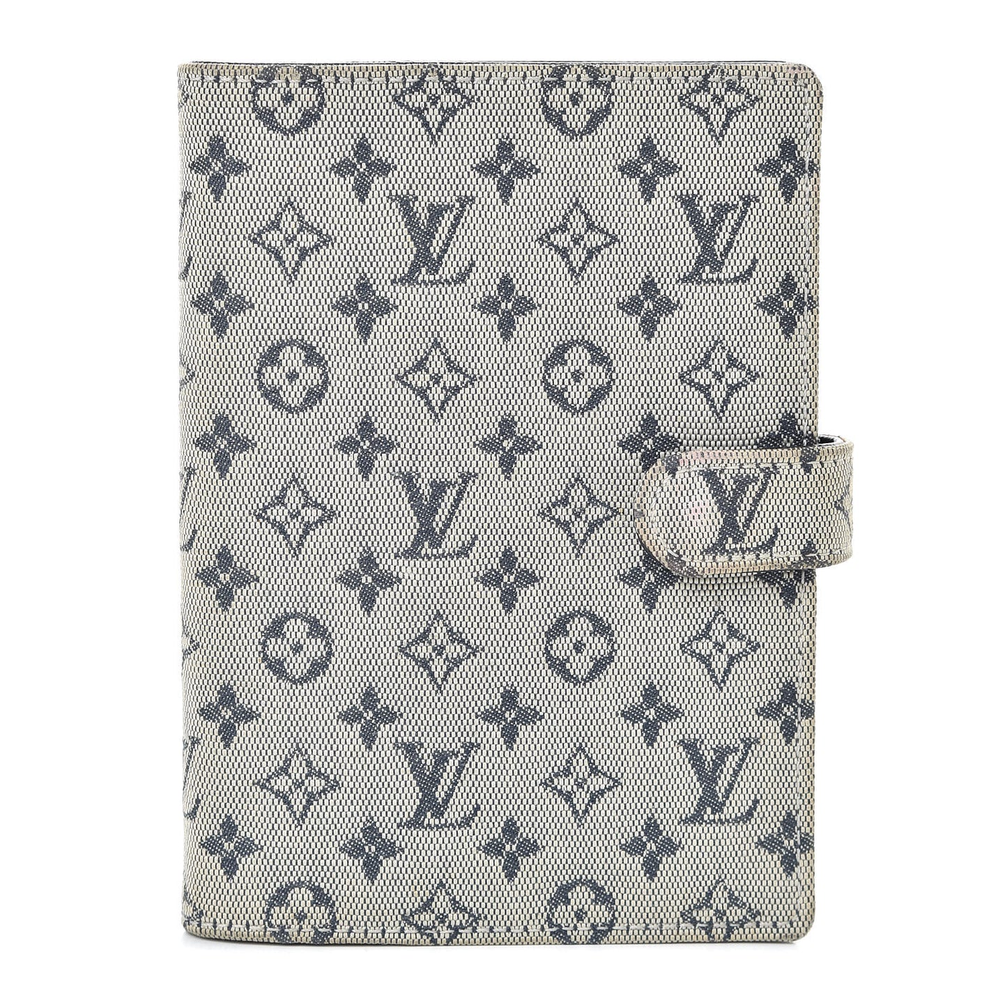 Mini Lin Small Ring Agenda Cover Blue