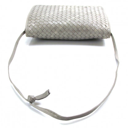 Bottega Veneta Vintage Woven Shoulder Bag Gray 6 of 9