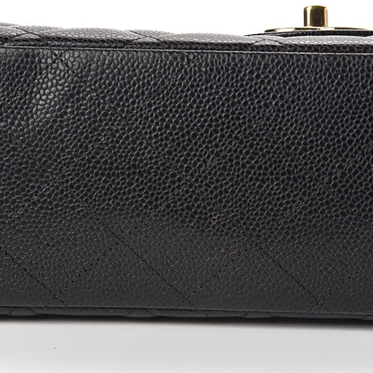 Chanel Caviar Quilted Maxi Double Flap Black 18 of 19