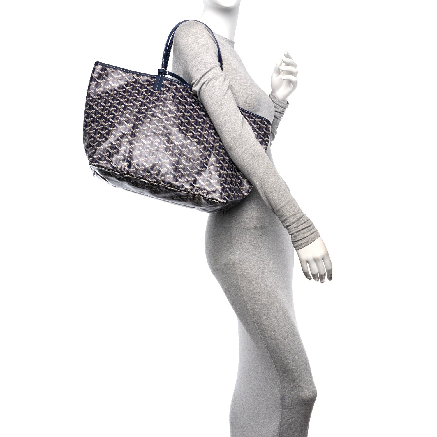 Goyard Goyardine Saint Louis PM Navy 2 of 11