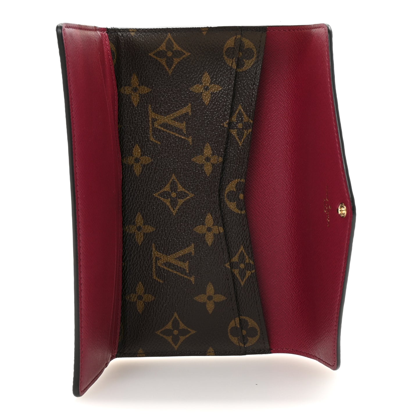 Monogram Josephine Wallet Fuchsia