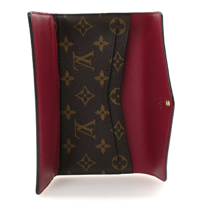 Louis Vuitton Monogram Josephine Wallet Fuchsia 6 of 7