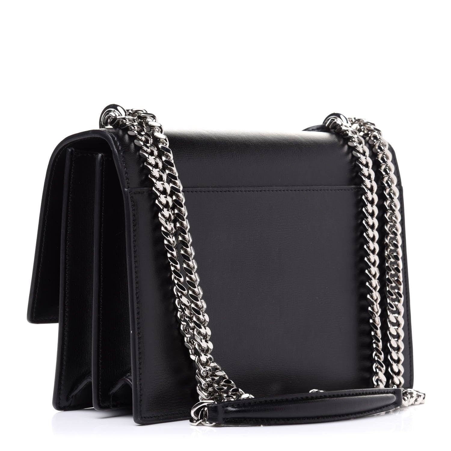 Saint Laurent Calfskin Medium Monogram Sunset Black 3 of 13