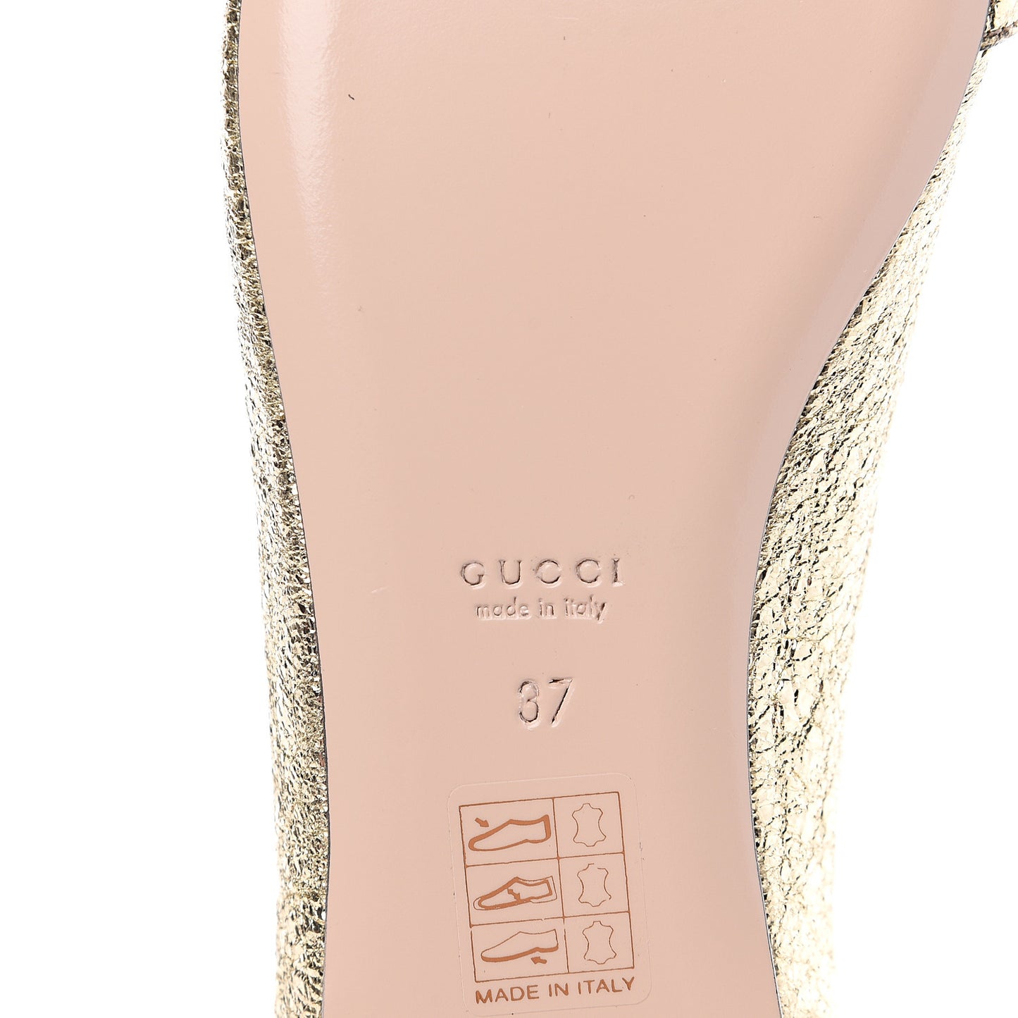 Galassia GG Marmont Fringe Flats 37 Platino