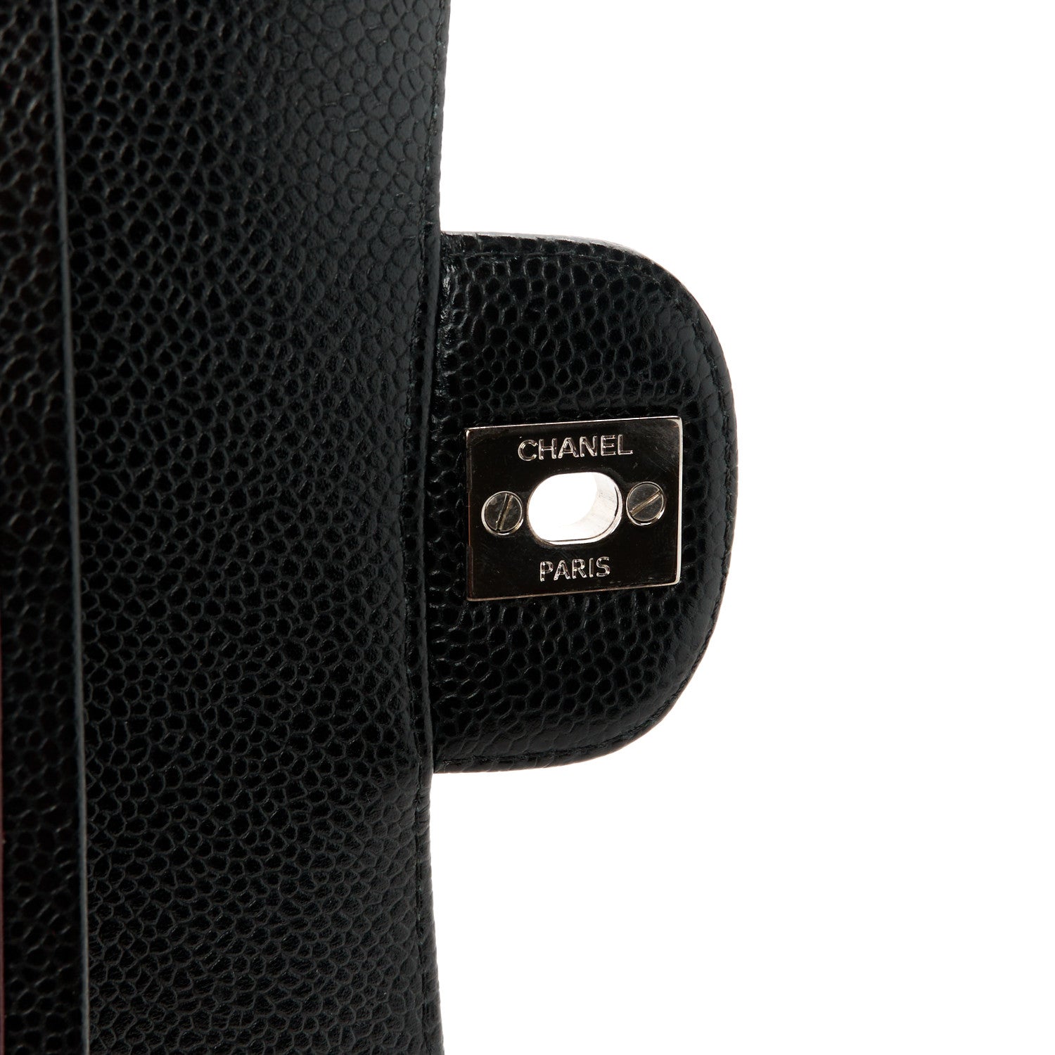 Chanel Caviar Quilted Medium Double Flap Black 7 of 11