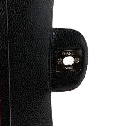 Chanel Caviar Quilted Medium Double Flap Black 7 of 11