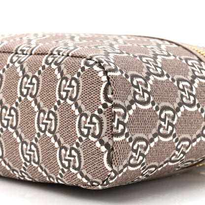Gucci GG Shadow Supreme Canvas Mini Crossbody Bag Taupe 9 of 10