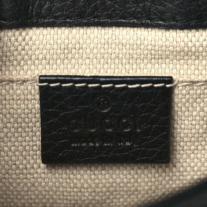 Gucci Pebbled Calfskin Small Soho Flap Crossbody Black 6 of 8