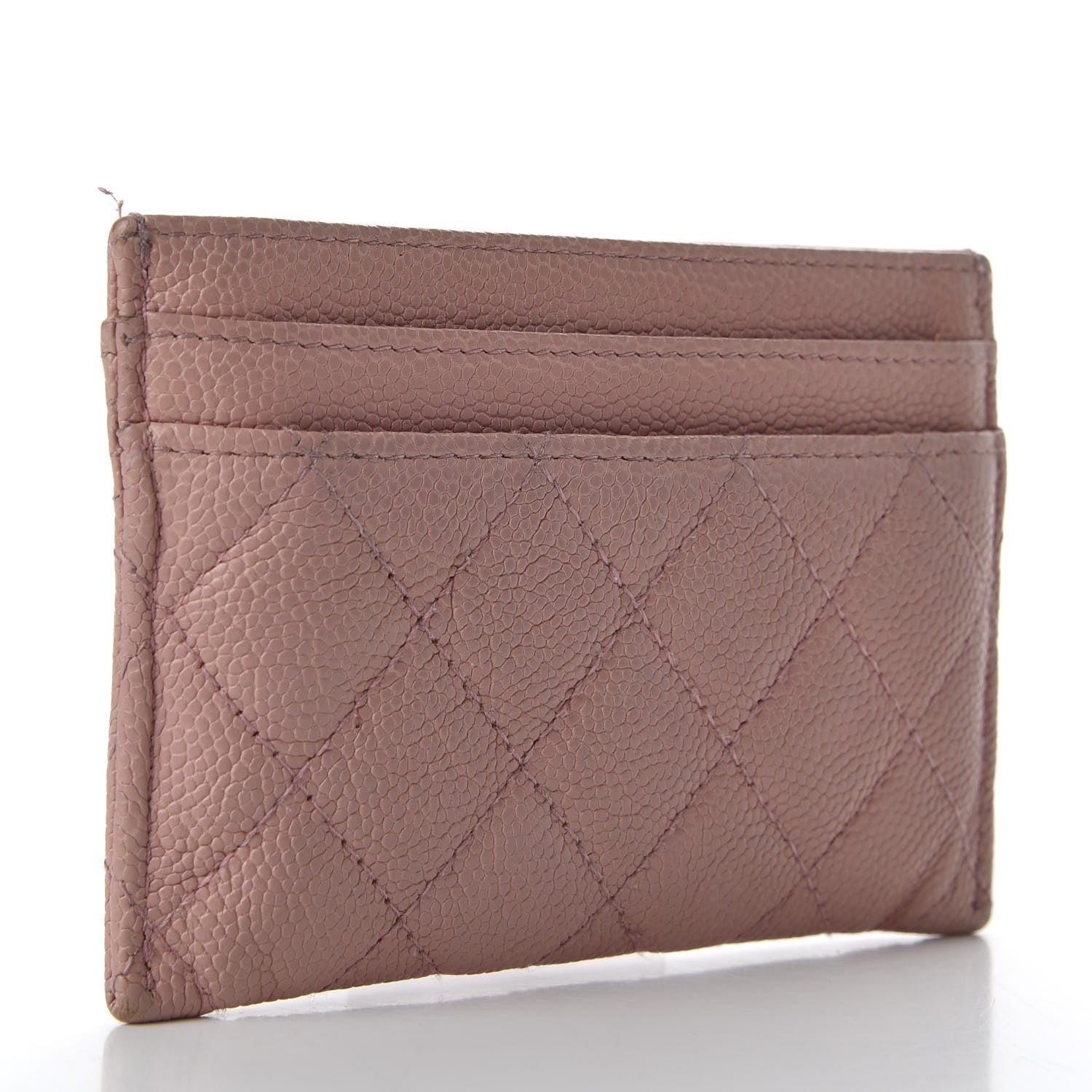 Chanel Caviar Quilted Boy Card Holder Light Pink 3 of 10