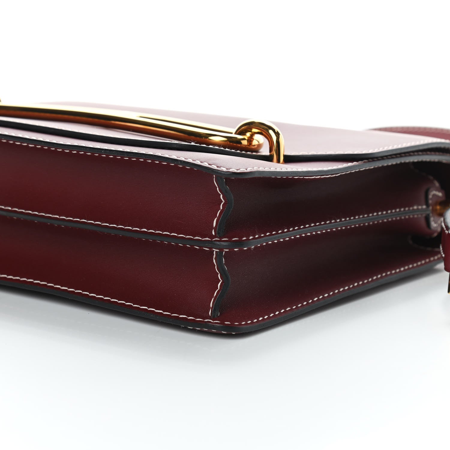 Hermes Veau Sombrero Sac Roulis 23 Rouge H 7 of 10