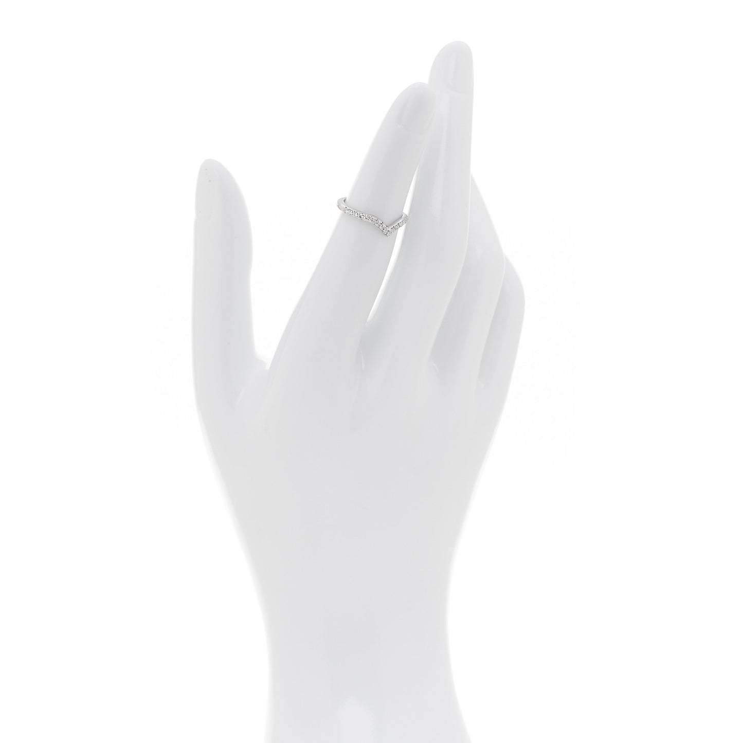 Platinum Diamond Soleste V Band Ring 47 4