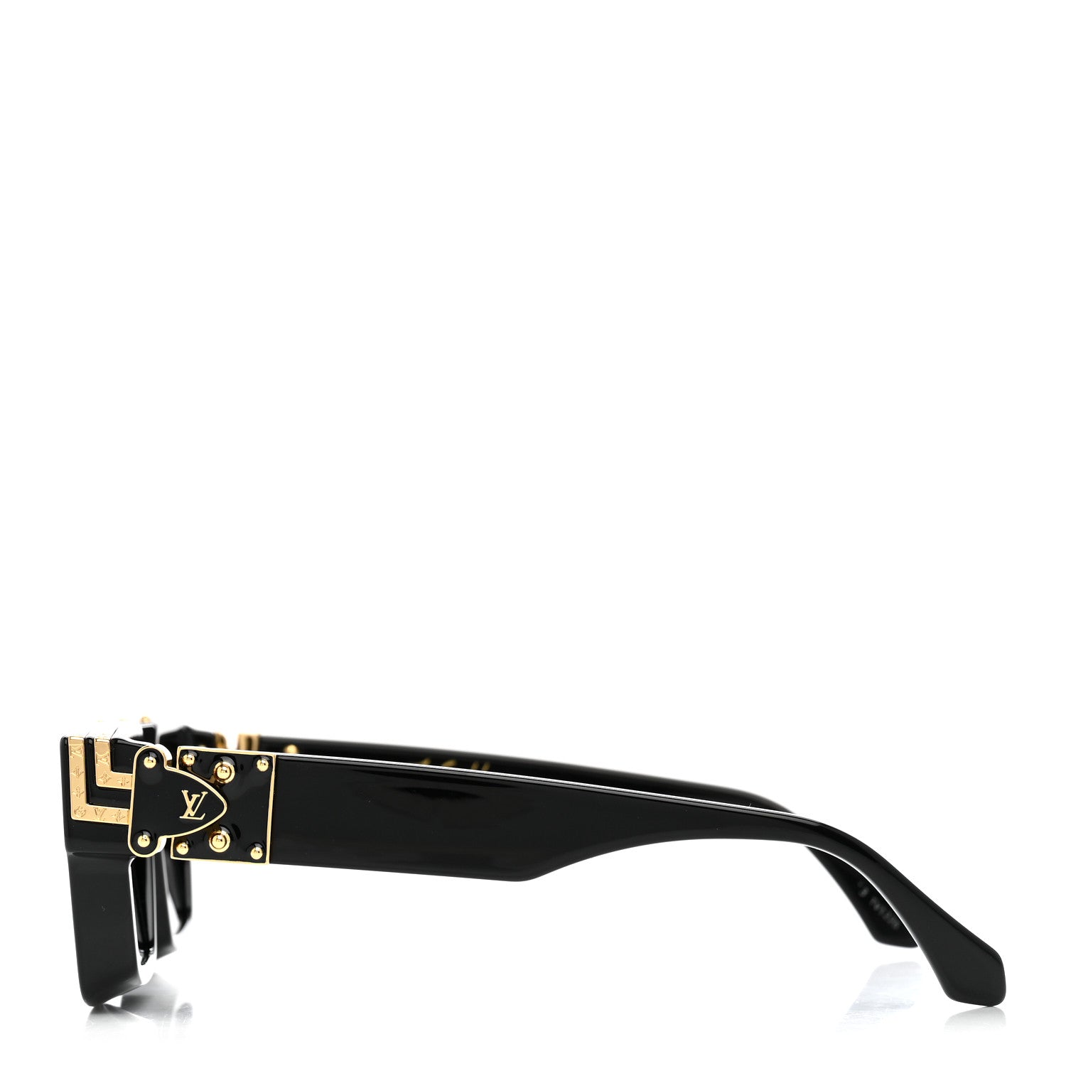Louis Vuitton Acetate 1.1 Millionaires Sunglasses Z1165W Black 3 of 8