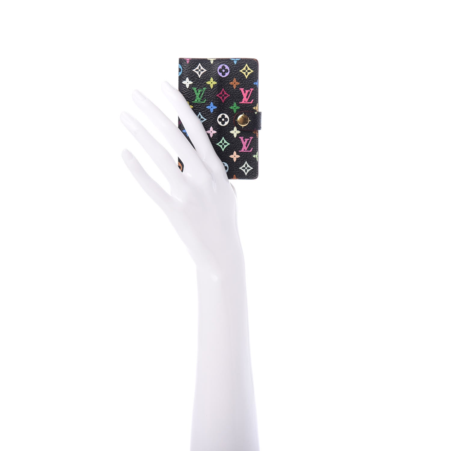 Louis Vuitton Monogram Multicolor Carnet de Bal Mini Agenda Cover Black 2 of 7