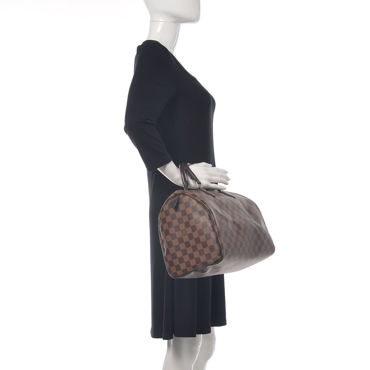Louis Vuitton Damier Ebene Speedy 30 2 of 12