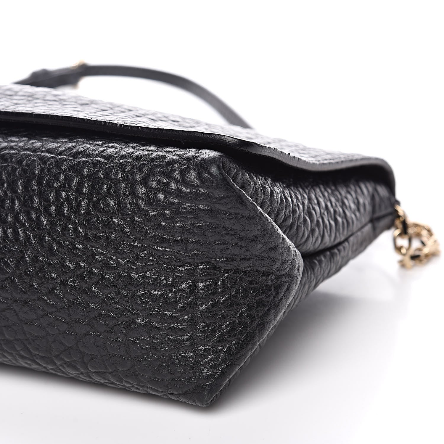 Burberry Signature Grain Medium Mildenhall Crossbody Bag Black 10 of 11