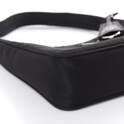 Prada Tessuto Nylon Mini Re-Edition 2000 Bag Black 8 of 11