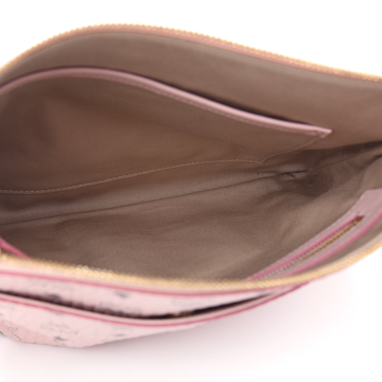 MCM Visetos Medium Crossbody Pouch Soft Pink 5 of 8
