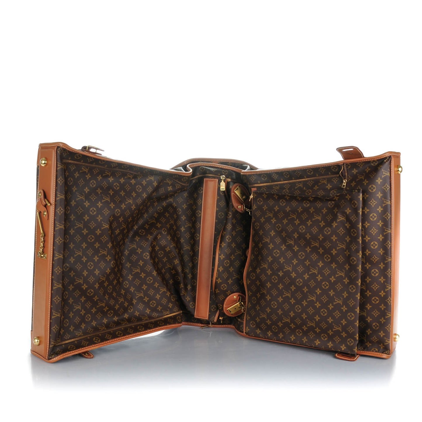 French Company Monogram Garment Bag 6 Hangers