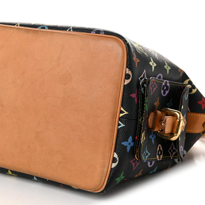 Louis Vuitton Monogram Multicolor Petit Noe Black 9 of 10