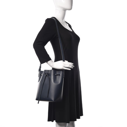 Mansur Gavriel Calfskin Mini Bucket Bag Blu 2 of 9