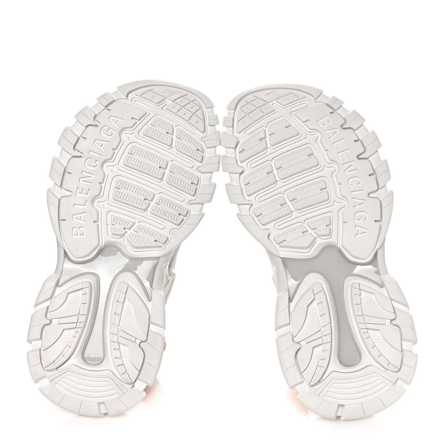 Rubber Neoprene Bi-Color Womens Track Sandals 37 White Fluo Pink